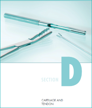 Раздел D - Инструменты для хряща и сухожилий